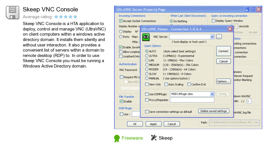 Skeep VNC Console
