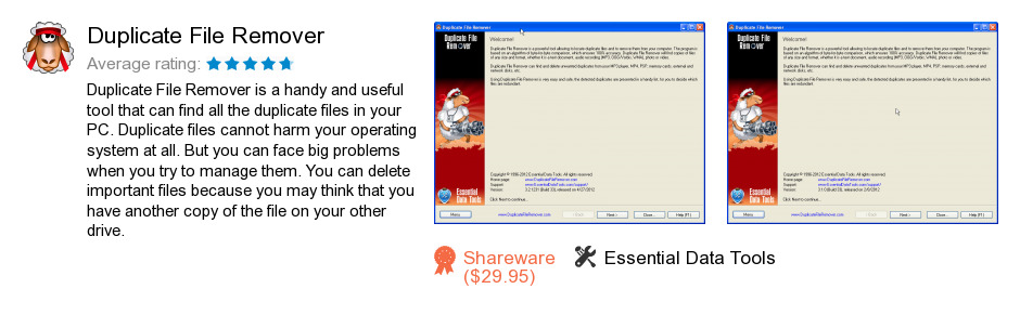 Duplicate file remover software free