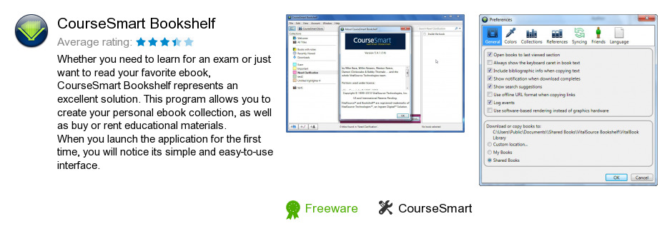 CourseSmart Bookshelf