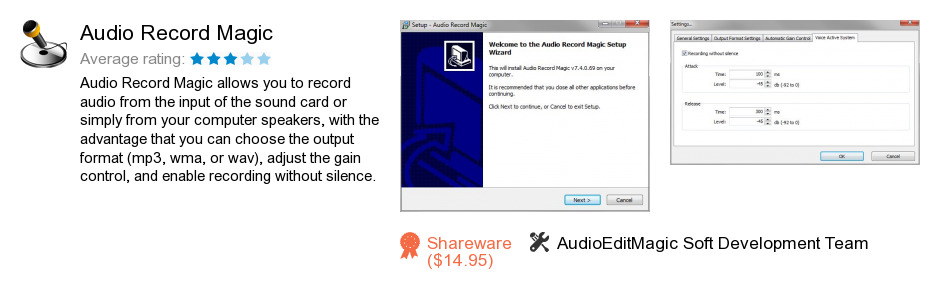 Audio Record Magic