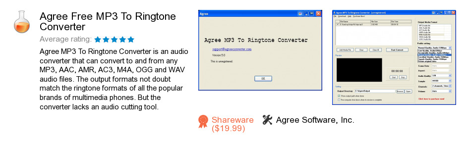 Agree Free MP3 To Ringtone Converter