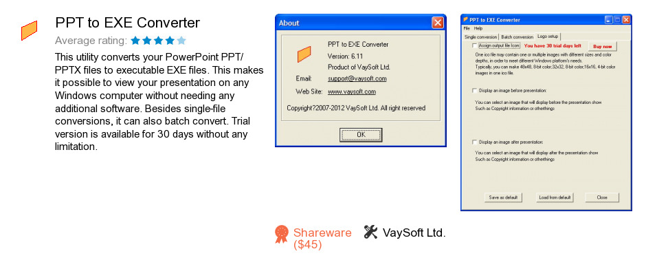 PPT to EXE Converter