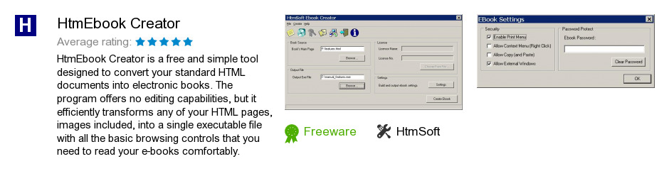 HtmEbook Creator