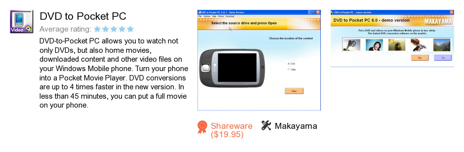 DVD to Pocket PC