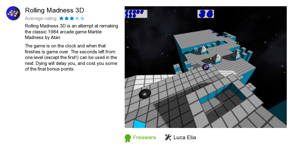 Rolling Madness 3D