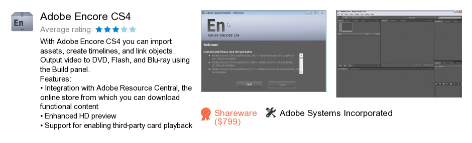 Adobe Encore CS4