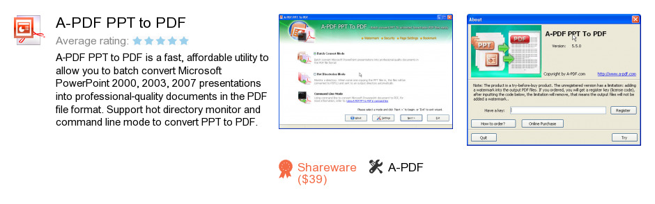 A-PDF PPT to PDF