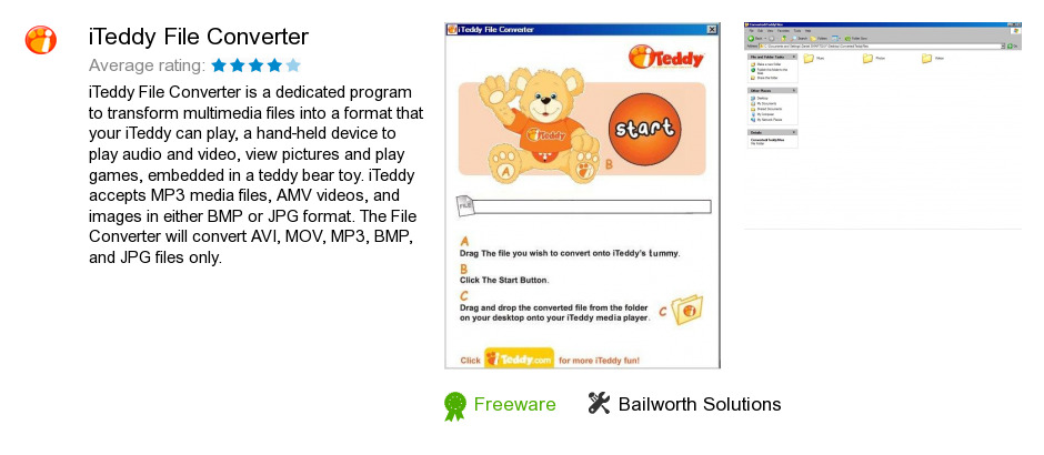 ITeddy File Converter