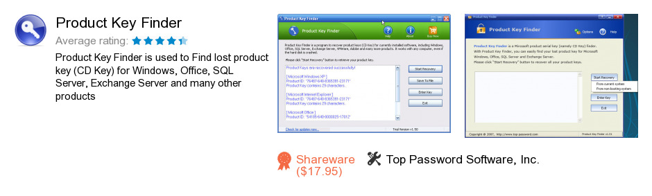 Product Key Finder