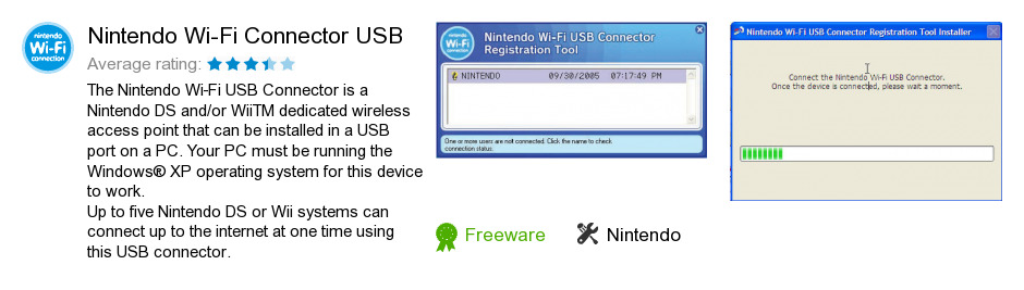 Nintendo Wi-Fi Connector USB