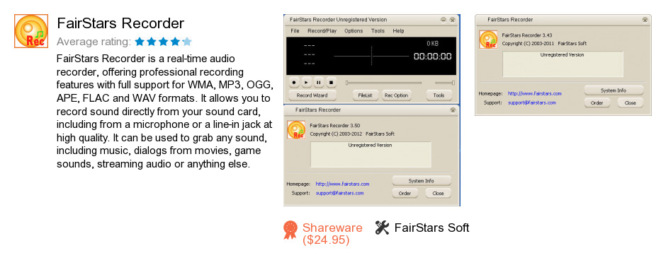 FairStars Recorder