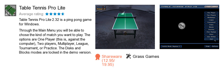 Table Tennis Pro Lite
