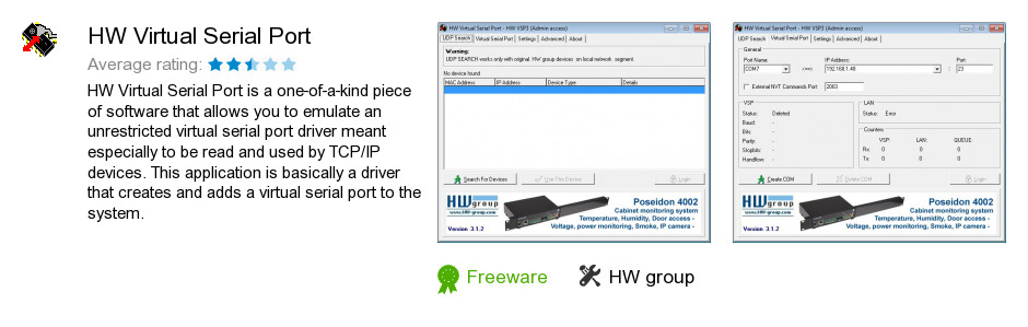 HW Virtual Serial Port