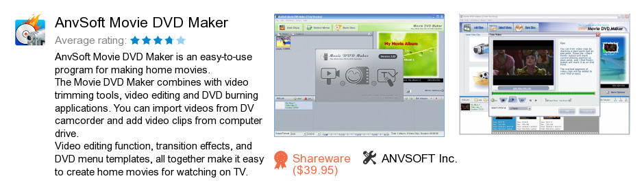 AnvSoft Movie DVD Maker