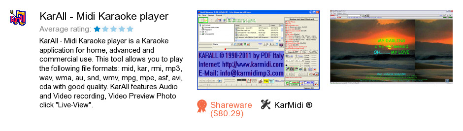 KarAll - Midi Karaoke player