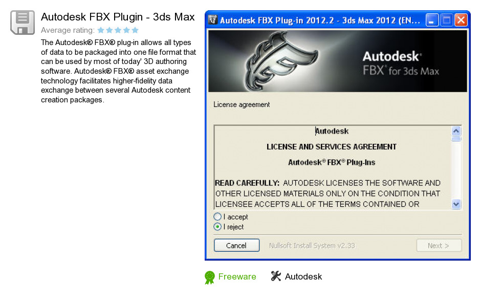 Autodesk FBX Plugin - 3ds Max