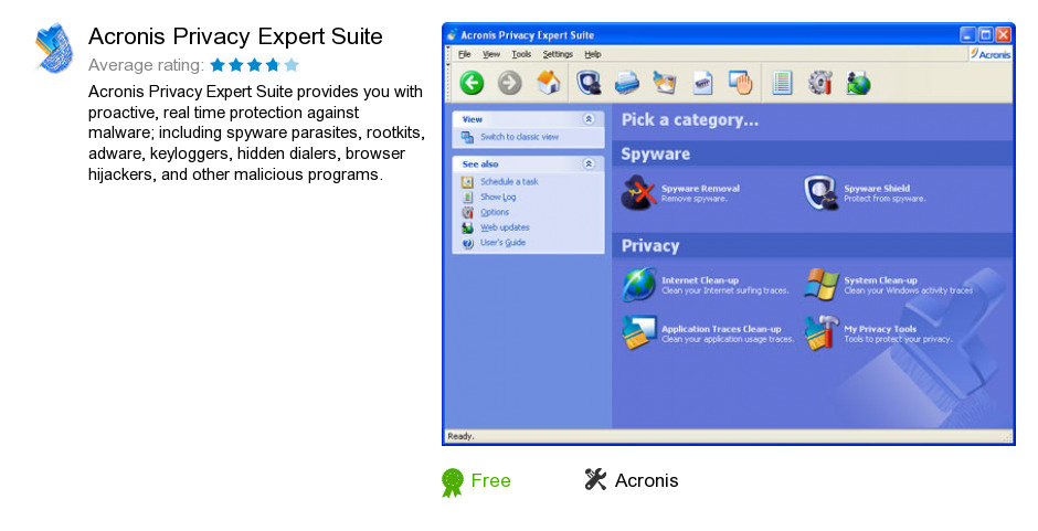 Acronis Privacy Expert Suite