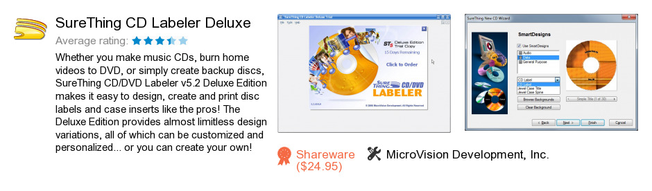 SureThing CD Labeler Deluxe