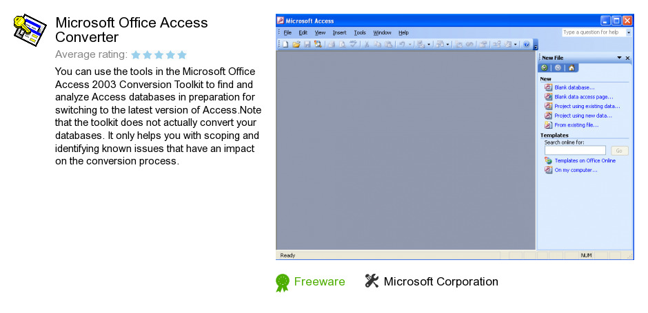 Microsoft Office Access Converter