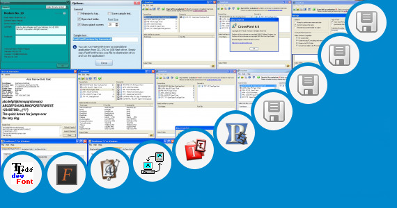 Software collection for True Type Gujarati Fonts