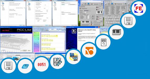 Software collection for Electronics For You Major Projects