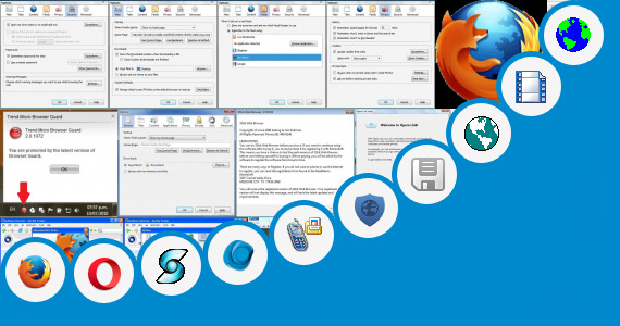 Software collection for Smart Tv Web Browser