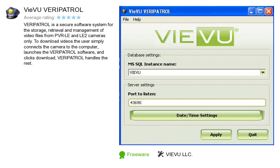 VieVU VERIPATROL