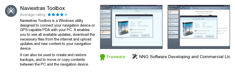Naviextras Toolbox