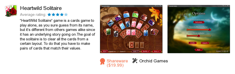 Heartwild Solitaire