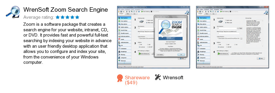 WrenSoft Zoom Search Engine