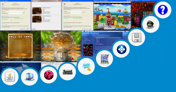 Software collection for Game Jar Touchscreen