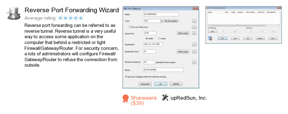 Reverse Port Forwarding Wizard