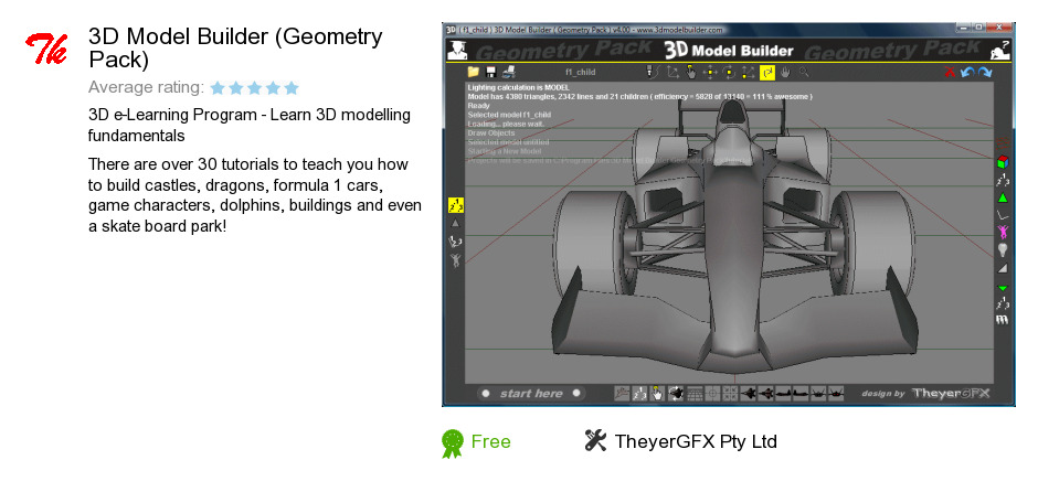3D Model Builder (Geometry Pack)