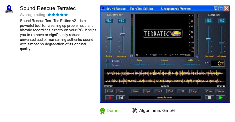Sound Rescue Terratec Serial