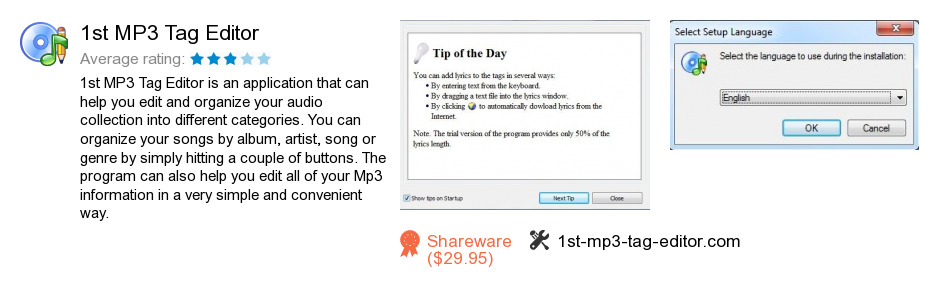 1st MP3 Tag Editor