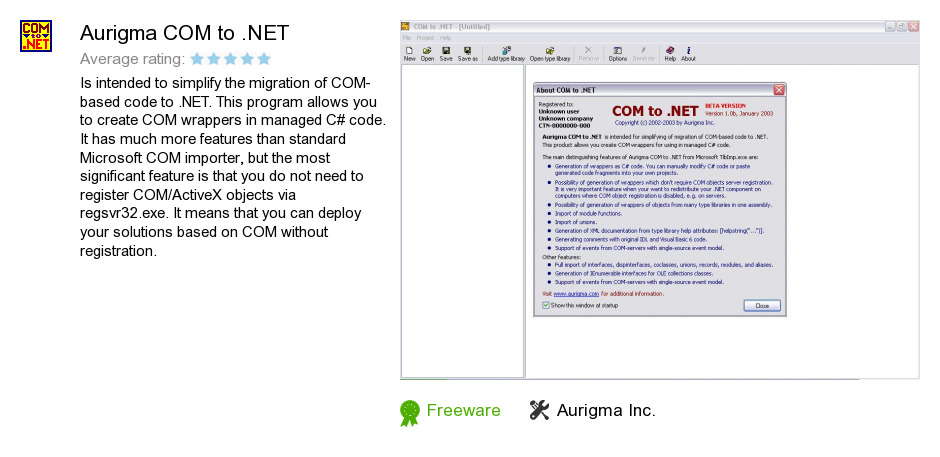 Aurigma COM to .NET