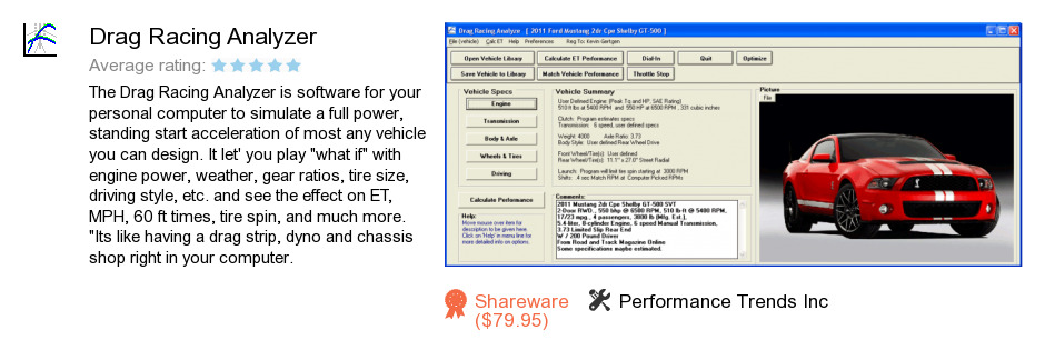 Drag Racing Analyzer