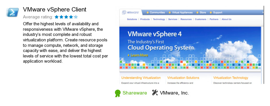 review vmware vsphere client is a software program developed by vmware ...