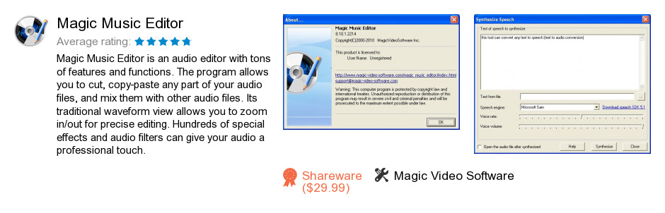 Magic Music Editor