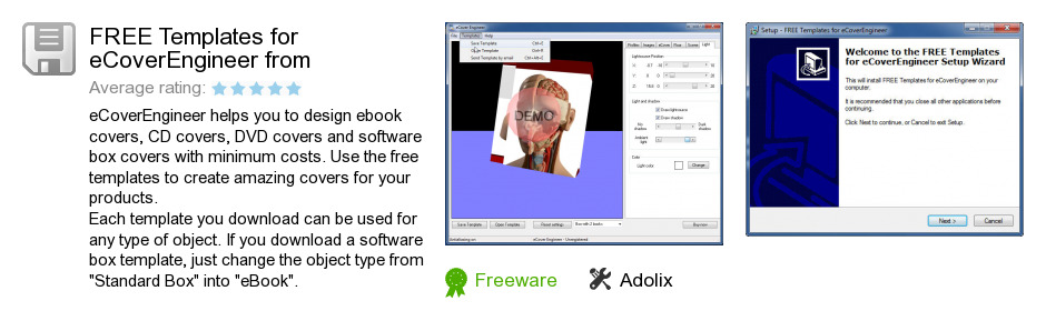 FREE Templates for eCoverEngineer from