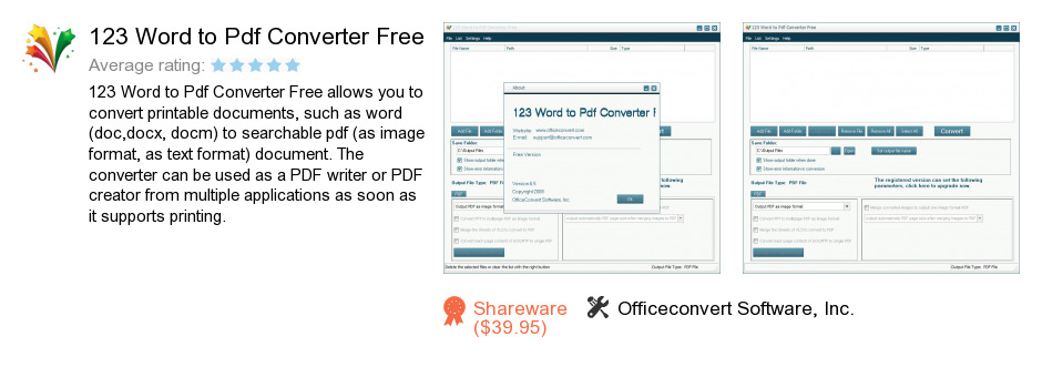 123 Word to Pdf Converter Free