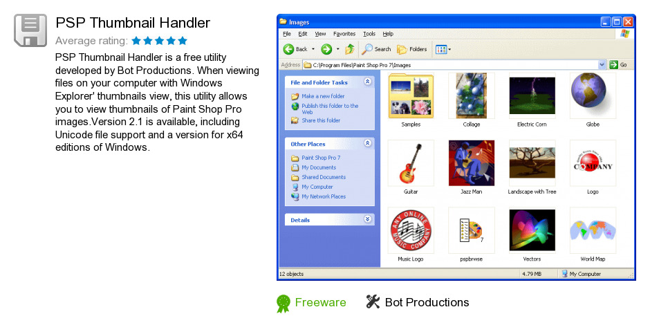 PSP Thumbnail Handler