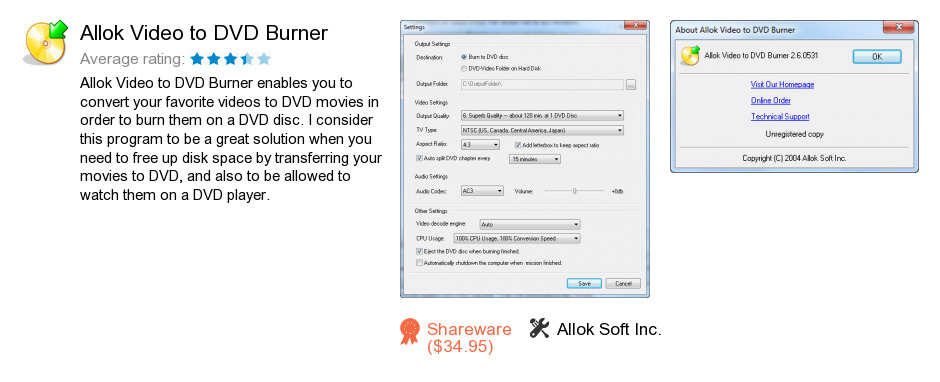 Allok Video to DVD Burner