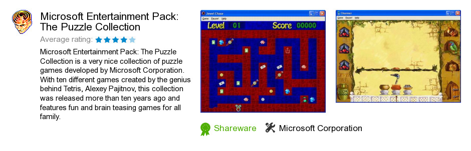 Microsoft Entertainment Pack: The Puzzle Collection