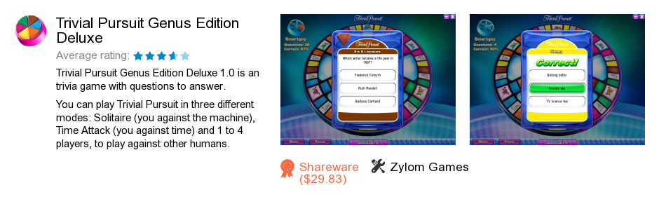 Trivial Pursuit Genus Edition Deluxe