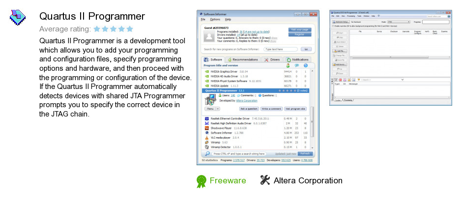 Quartus II Programmer