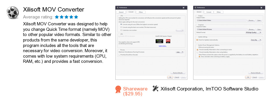 Xilisoft MOV Converter