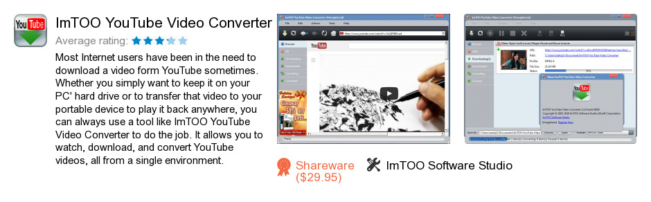 ImTOO YouTube Video Converter