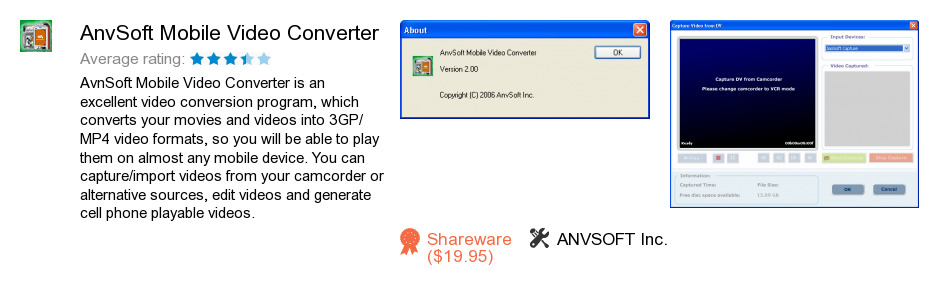 AnvSoft Mobile Video Converter