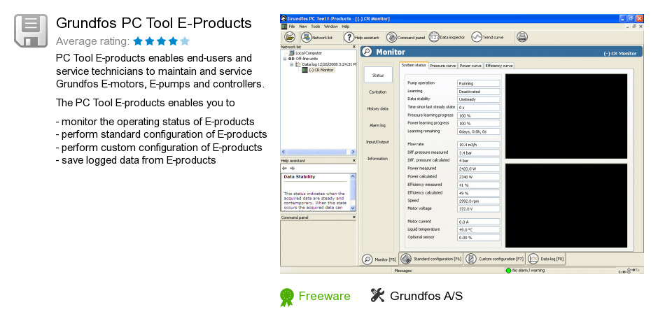 Grundfos PC Tool E-Products
